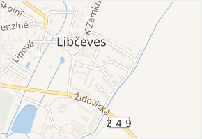 K Sídlišti v obci Libčeves - mapa ulice