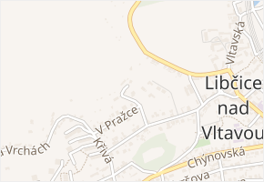 Holubická v obci Libčice nad Vltavou - mapa ulice