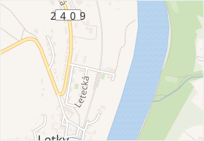 U Přívozu v obci Libčice nad Vltavou - mapa ulice