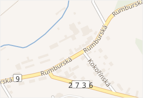 Rumburská v obci Liběchov - mapa ulice