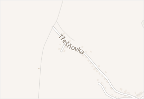 Třešňovka v obci Liběchov - mapa ulice