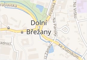 V Dolích v obci Libeř - mapa ulice