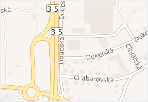 Azurová v obci Liberec - mapa ulice