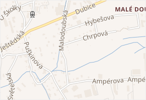 Chrpová v obci Liberec - mapa ulice
