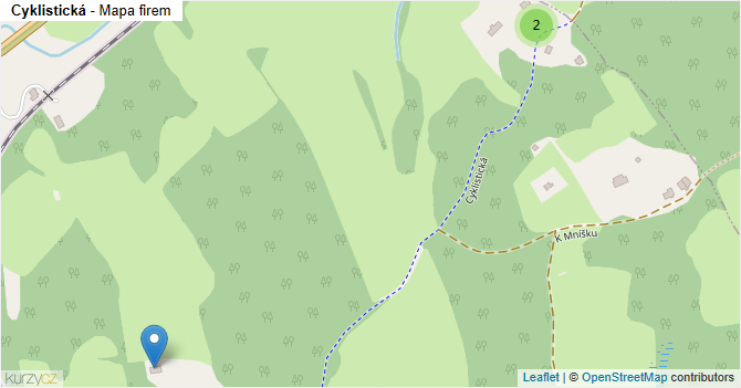 Cyklistická - mapa firem