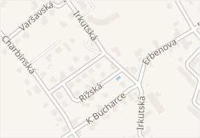 Irkutská v obci Liberec - mapa ulice