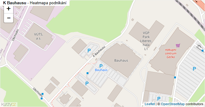K Bauhausu - mapa podnikání