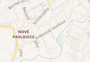Kosmova v obci Liberec - mapa ulice