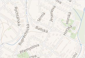 Kotkova v obci Liberec - mapa ulice