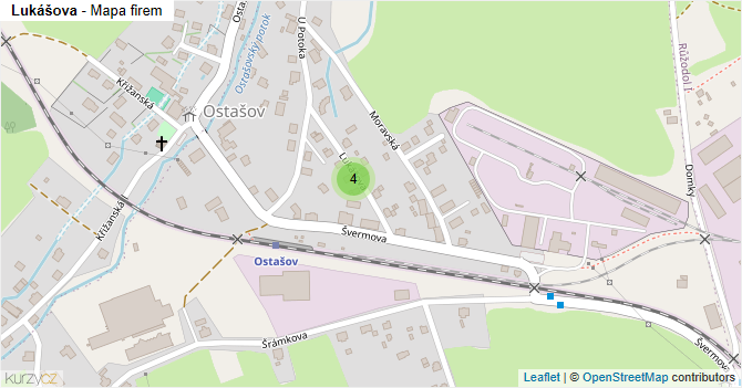 Lukášova - mapa firem