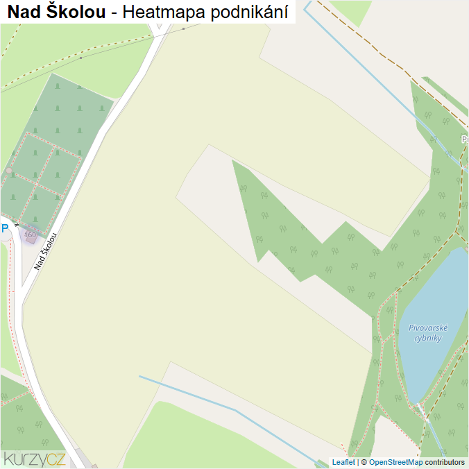 Mapa Nad Školou - Firmy v ulici.