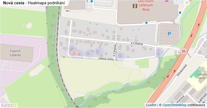 Nová cesta - mapa podnikání