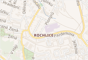 Pionýrů v obci Liberec - mapa ulice
