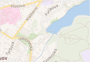 Pod Klášterem v obci Liberec - mapa ulice