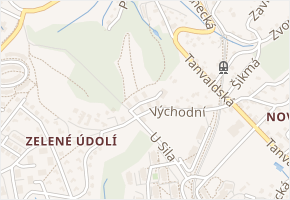 Pod Rušičkou v obci Liberec - mapa ulice