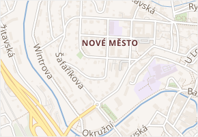 Puchmajerova v obci Liberec - mapa ulice