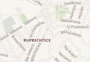 Skutečská v obci Liberec - mapa ulice