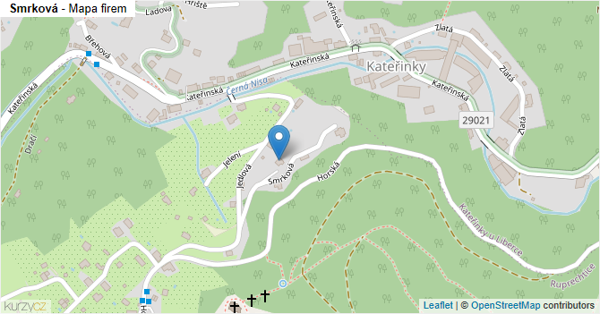 Smrková - mapa firem