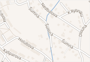 Šumná v obci Liberec - mapa ulice