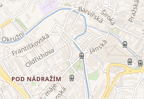 U Besedy v obci Liberec - mapa ulice