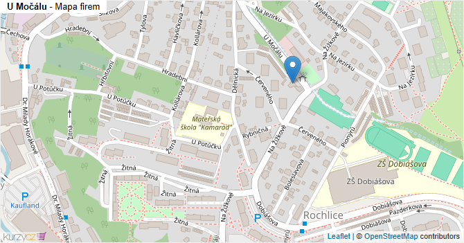 U Močálu - mapa firem