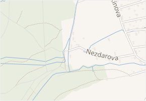 U Struhy v obci Liberec - mapa ulice