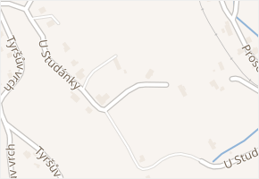 U Studánky v obci Liberec - mapa ulice