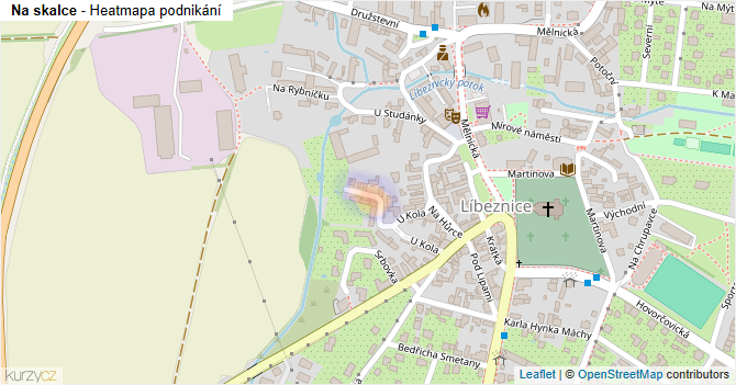 Na skalce - mapa podnikání