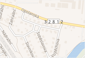 Vojtěchova v obci Libice nad Cidlinou - mapa ulice