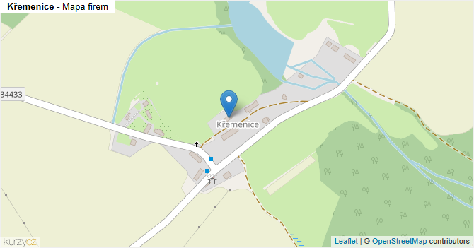 Křemenice - mapa firem