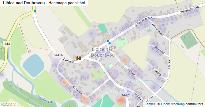 Libice nad Doubravou - mapa podnikání