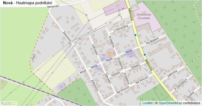 Nová - mapa podnikání