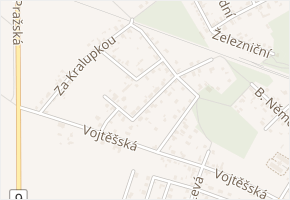 Ovocná v obci Libiš - mapa ulice