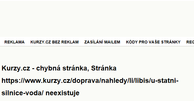 U Státní silnice - záplavové mapy stoleté vody