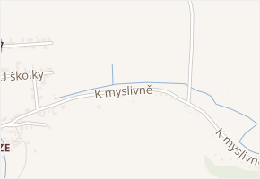 K myslivně v obci Libochovice - mapa ulice
