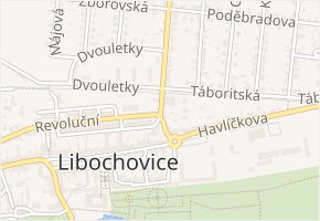 Pivovarská v obci Libochovice - mapa ulice