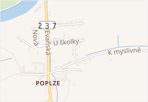 Spojovací v obci Libochovice - mapa ulice