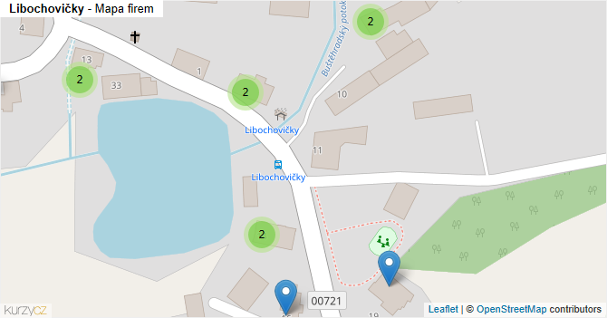 Libochovičky - mapa firem