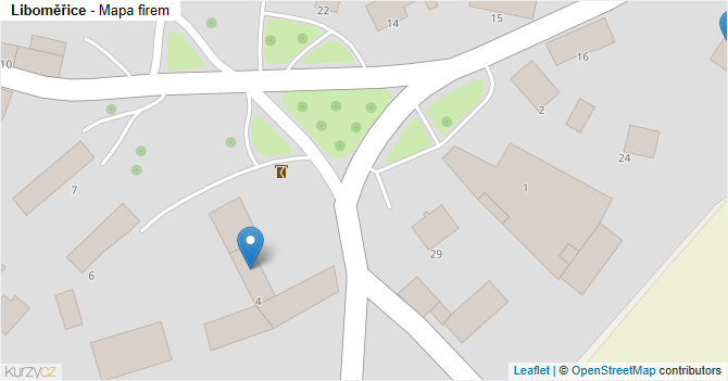 Liboměřice - mapa firem