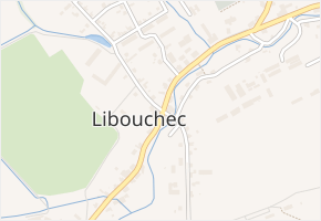 Na Sídlišti v obci Libouchec - mapa ulice
