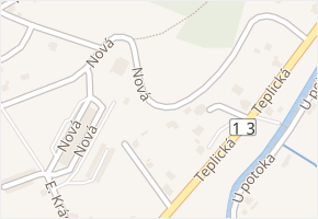 Nový Libouchec v obci Libouchec - mapa ulice