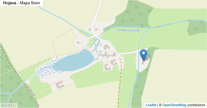 Hojava - mapa firem