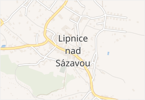 K Chatkám v obci Lipnice nad Sázavou - mapa ulice