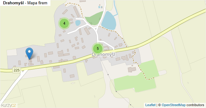 Drahomyšl - mapa firem