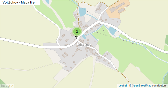 Vojtěchov - mapa firem