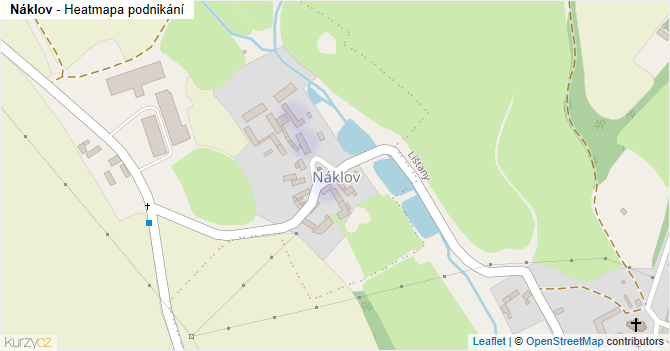 Náklov - mapa podnikání