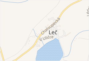 Chaloupecká v obci Liteň - mapa ulice