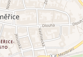 Dlouhá v obci Litoměřice - mapa ulice