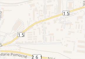 Karla IV. v obci Litoměřice - mapa ulice