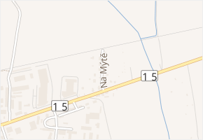 Na Mýtě v obci Litoměřice - mapa ulice